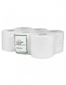  Mini jumbo Toilet Rolls - Case 12x200mHygiene